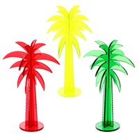Seasonal Collection Palm Tree Table Decor, Assorted Colors, 2-Piece Pack. — Dollar Tree