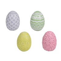 Polyresin Easter Egg Decorations, 6 in. — Dollar Tree