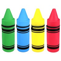 Jot Crayon Shaped Pencil Pouch, Assorted Colors, 1-Count. — Dollar Tree