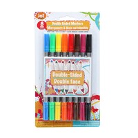 Jot Double-Sided Fineline/Broadline Washable Markers, 8-Count. Packs — Dollar Tree