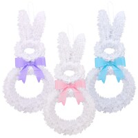 Tinsel Easter Bunny Wall Decorations — Dollar Tree (SKU 262562)