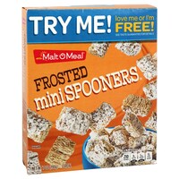 Malt-O-Meal Frosted Mini Spooners Cereal, 7-oz. Boxes — Dollar Tree penny item