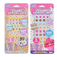Scentos Sugar Rush Scented Sticker Book, Assorted Styles, 534-Piece And 538-Piece Packs. — Dollar Tree