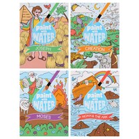 Biblical Paint With Water Book, Assorted Prints, 1-Count. — Dollar Tree