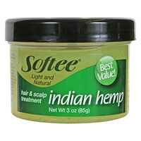 Softee Light and Natural Indian Hemp Hair & Scalp Treatment, 3-oz. Jars — Dollar Tree
