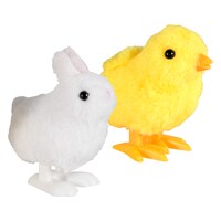 Plush Wind-Up Hopping Easter Icons, 3.25 in. — Dollar Tree (SKU 192444)