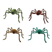 Large Halloween Spider Decor, Assorted Colors, 1-Count. — Dollar Tree