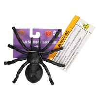 Seasonal Collection Halloween-themed Flashing Spider Decor. — Dollar Tree