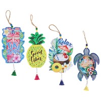 Seasonal Collection Hanging Decor With Bell, Assorted Styles, 1-Count. — Dollar Tree