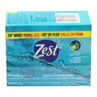 Zest Fresh Aqua Deodorant Bar Soap, 2-Piece Pack. — Dollar Tree