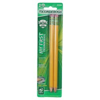 Ticonderoga #2 Oversized Pencils with Erasers, 2-Count. Packs — Dollar Tree