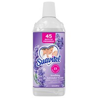 Suavitel Fabric Conditioner, Liquid Fabric Softener, 45 Days of Freshness, He Compatible, 13 Small Loads, Soothing Lavender Scent, 13.5 fl Oz. Bottle — Dollar Tree