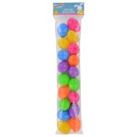 Bright Fillable Plastic Easter Eggs, 18-ct. Packs — Dollar Tree (SKU 262512)