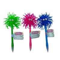 Ball Point Pen With Monster Topper, Assorted Colors, 1-Count. — Dollar Tree