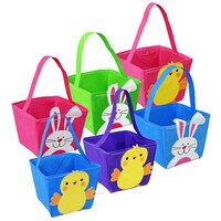 Non-Woven Fabric Easter Baskets — Dollar Tree penny item