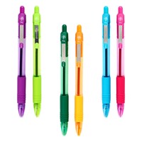 Zebra Z-grip Ball Point Pens With Rubber Grip, Assorted Colors, 2-Piece Pack. — Dollar Tree