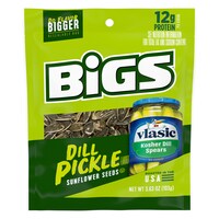 Bigs Dill Pickle Flavored Sunflower Seeds, 3.63 oz. Bags — Dollar Tree