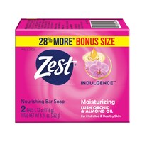 Zest Lush Orchid And Almond Oil Bar Soap, 2-Piece Pack. — Dollar Tree