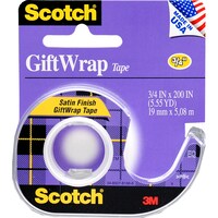 Scotch Clear Gift Wrap Tape, 5.5-yd. Rolls — Dollar Tree