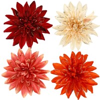 Crafter's Square Autumn Dahlia Clips, 6.5x6.5-in. — Dollar Tree