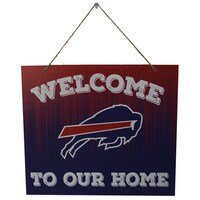 Buffalo Bills Rectangular Hanging Plaque — Dollar Tree (SKU 338195)