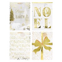 Extra-Large Festive Seasonal Christmas Gift Bag, Assorted Designs. — Dollar Tree