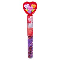 Happy Valentine's Candy Lentils In Heart Topped Packs — Dollar Tree (SKU 234305)