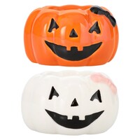 Seasonal Collection Pumpkin Candle Holder, Assorted Colors. — Dollar Tree