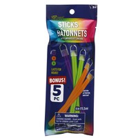 Play Glow Glow Sticks with Lanyards, Assorted Colors, 5-Piece Pack. — Dollar Tree