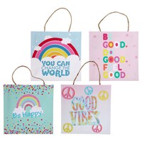 Magical Printed Canvas Wall Art with Straps Attached, 8x8-in. — Dollar Tree (SKU 327982)