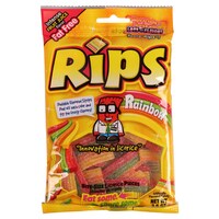 Rips Rainbow Fruit Flavor Bite-Size Licorice Pieces, 3.5-oz. Bags — Dollar Tree (SKU 298852)