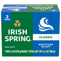 Irish Spring Moisture Blast Soap Bars, 2-Count. Packs — Dollar Tree