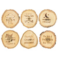 Inspirational Wooden Magnets, 2.5 in. — Dollar Tree