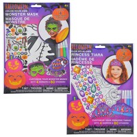 Create Your Own Paper Halloween Accessories Kits — Dollar Tree (SKU 256858)