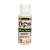 DecoArt Crafter's Acrylic Phosphorescent Acrylic Glow Paint, 1-Count. — Dollar Tree