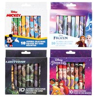 Licensed Character Jumbo Crayon Packs, 10-ct. Packs