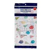 Navy Birthday Table Cover - 54 in. — Dollar Tree