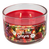 Old Williamsburgh Tis the Season Scented Jar Candles — Dollar Tree (SKU 260336)
