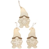 Hanging Wooden Diy Gnome Decorations, 12-in. — Dollar Tree