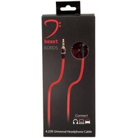 Red Beast Kords Audio Cables, 4.25 ft. — Dollar Tree