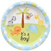 Its a Boy Paper Party Plates, 9 in., 18-ct. Packs — Dollar Tree penny item