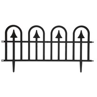 Garden Collection Black Garden Fence, 1-Count. — Dollar Tree
