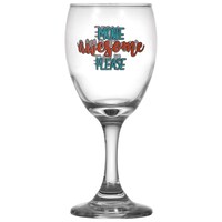 More Awesome Please Wine Glasses, 10 oz. — Dollar Tree (SKU 263427)