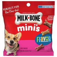 Milk Bone Flavor Snacks Mini Dog Biscuits, 2.5-oz. Bag — Dollar Tree