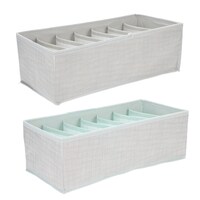 Laundry Essentials Heavier Weight 7-Pocket Organizer, 14.17x6.69x4.72 in. — Dollar Tree
