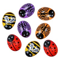 Insect Looking Easter Eggs, 8-Count. Packs — Dollar Tree