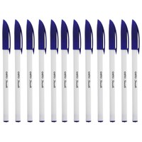 Cello Blue Ballpoint Pens, 12-Count. — Dollar Tree