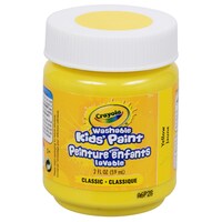 Crayola Yellow Washable Kids Paint, 2 fl.oz. — Dollar Tree