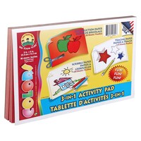 Tree House Kids Colors 3-in-1 Activity Pads, 90 Sheets — Dollar Tree