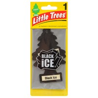 Little Trees Black Ice Air Fresheners — Dollar Tree